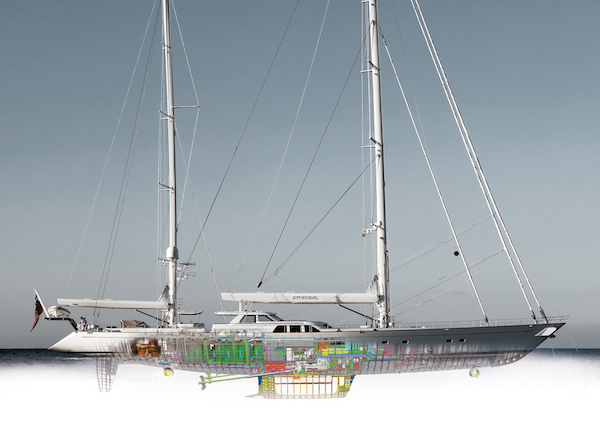 Image for article Hybrid theory: what makes a hybrid yacht?